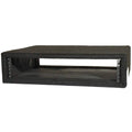 Black 2U Studio Equipment Rack Shell H78435