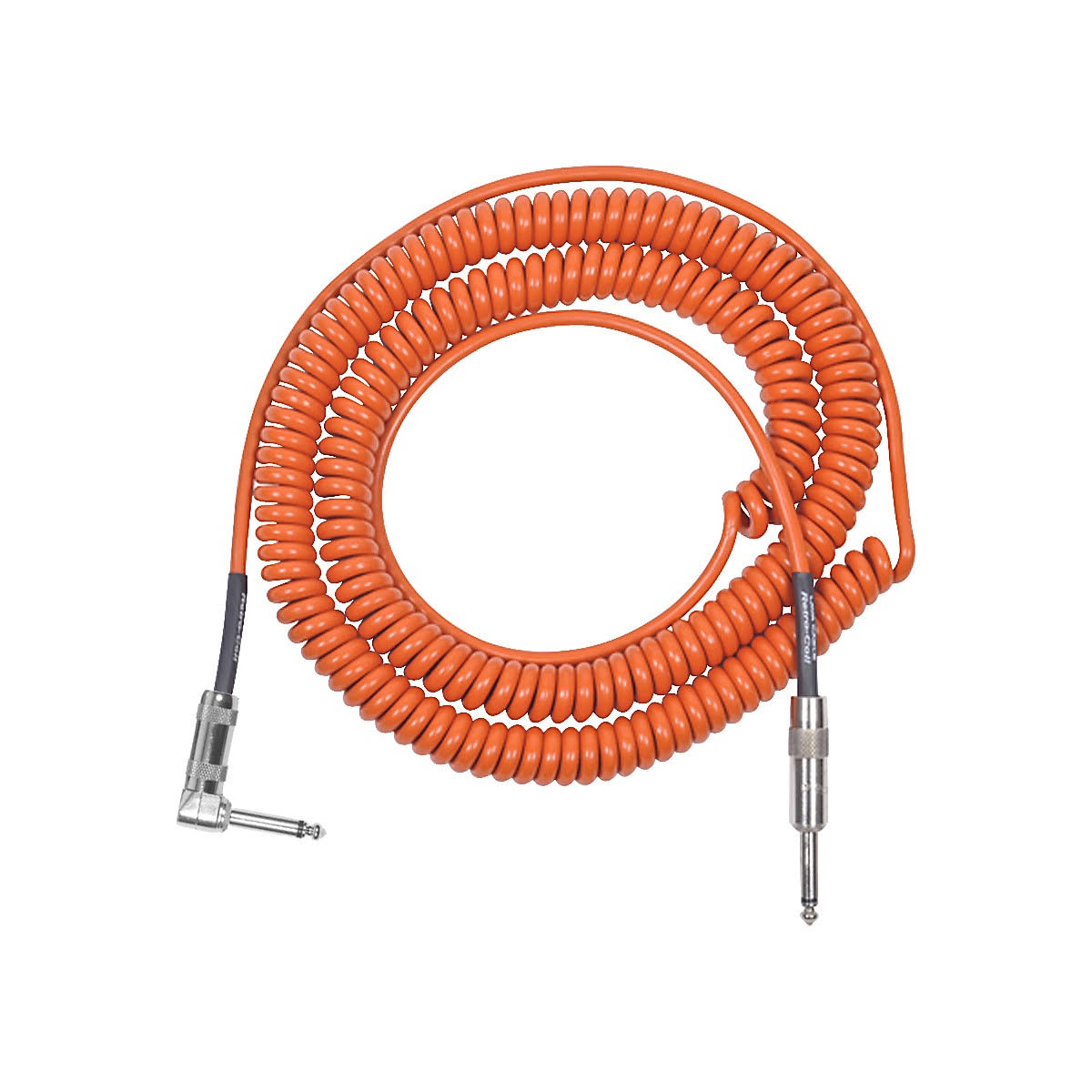 20 ft Instrument Cable Straight to Right Angle Orange E581