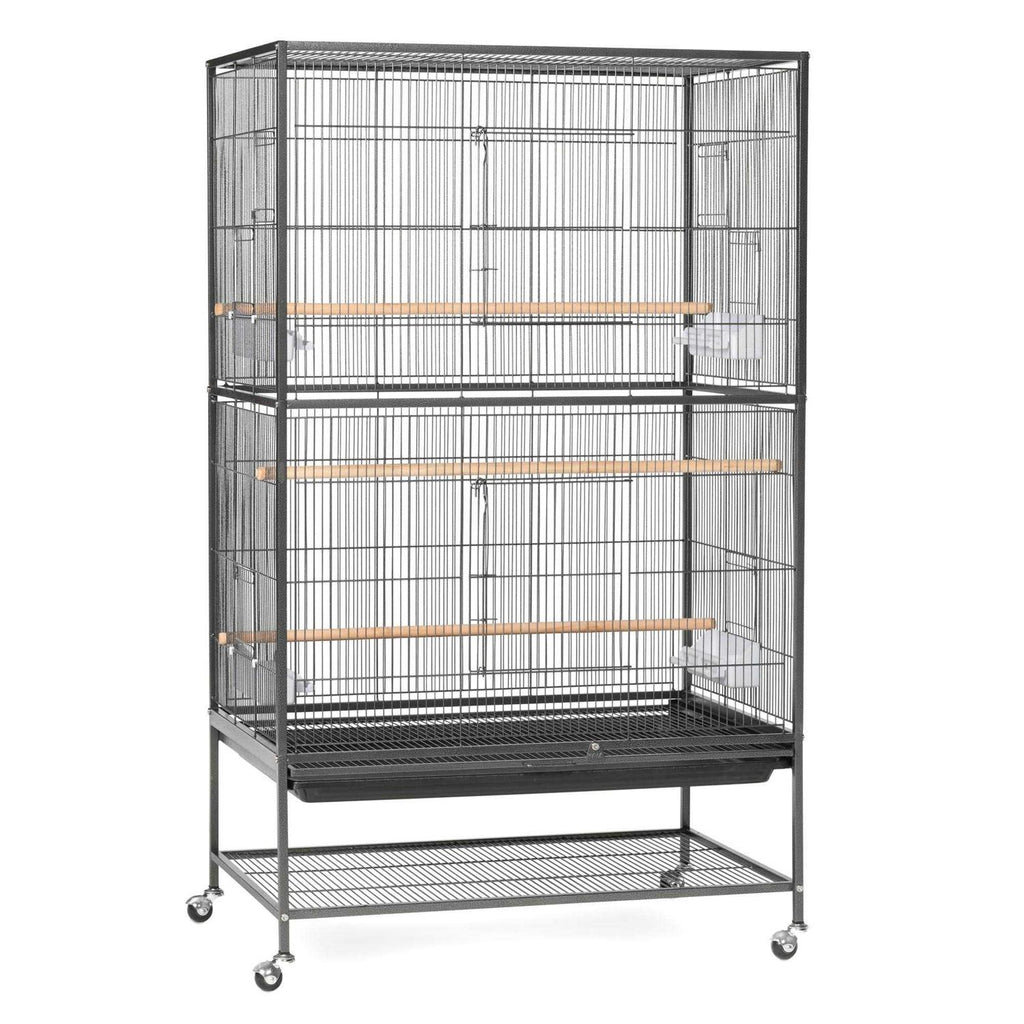 Wrought Iron Flight Cage with Stand Y263