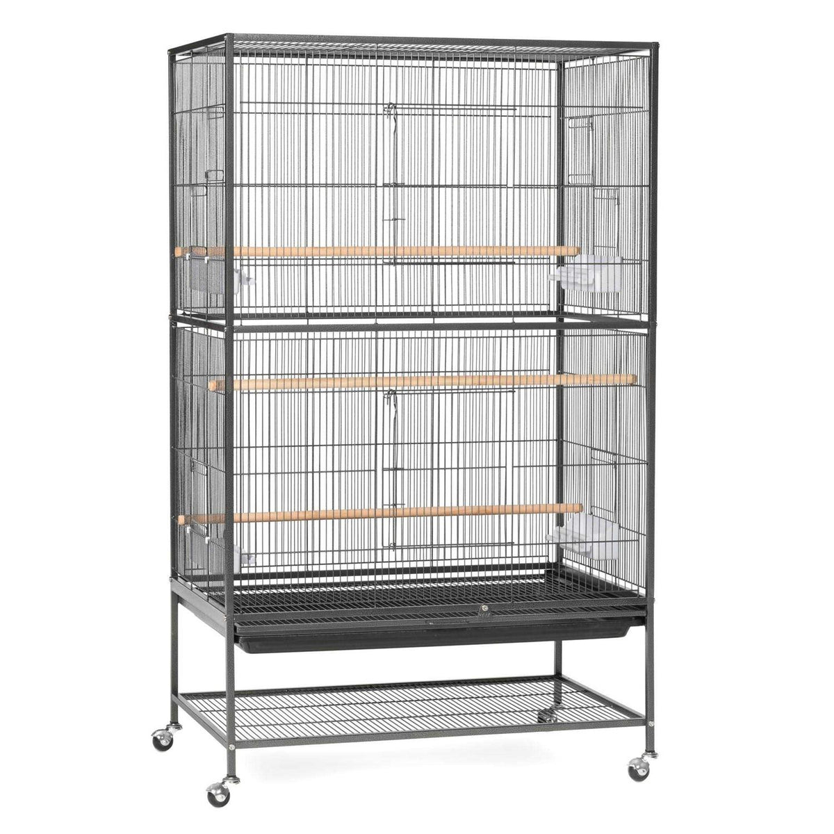 Wrought Iron Flight Cage with Stand Y263