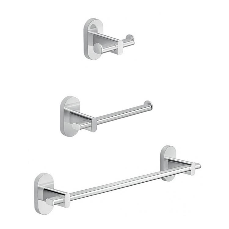 Chrome Bathroom Accessory Set J5747