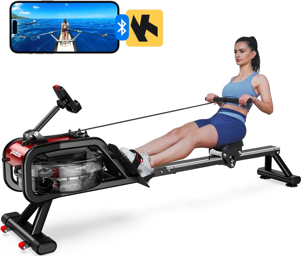 Magnetic Rower with LCD Monitor L1783