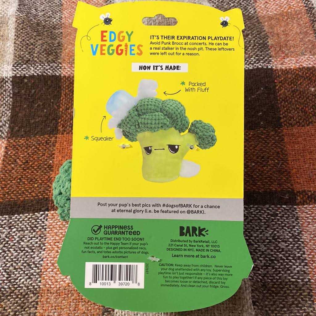 Broccoli Dog Toy B1760