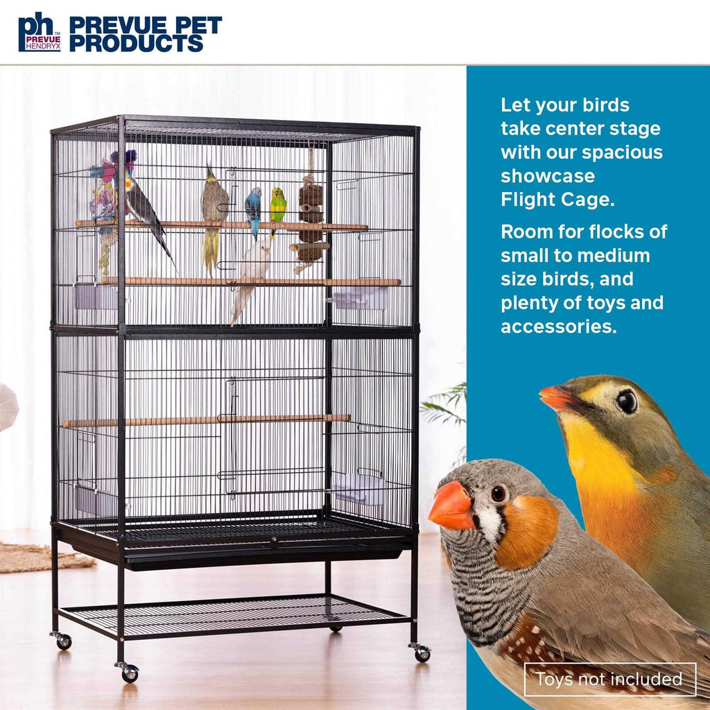 Wrought Iron Flight Cage with Stand Y263