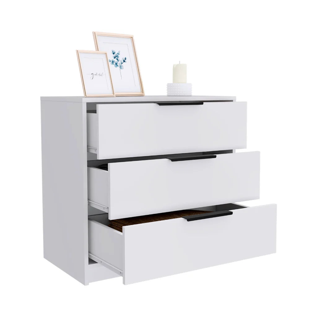 Light Gray 3 Drawer Dresser N684