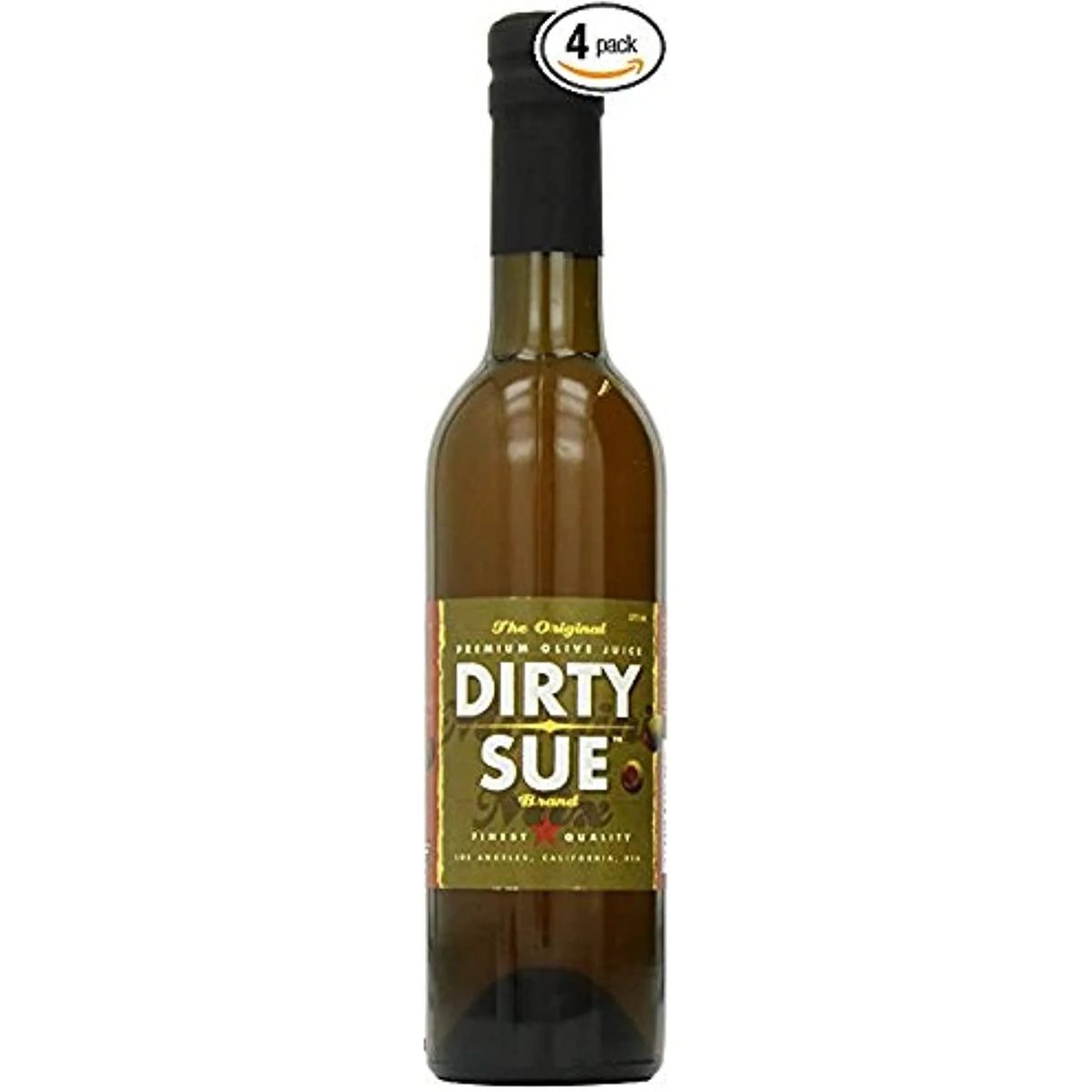 12.69 oz Premium Olive Juice Glass Bottles (Pack of 4) W777324