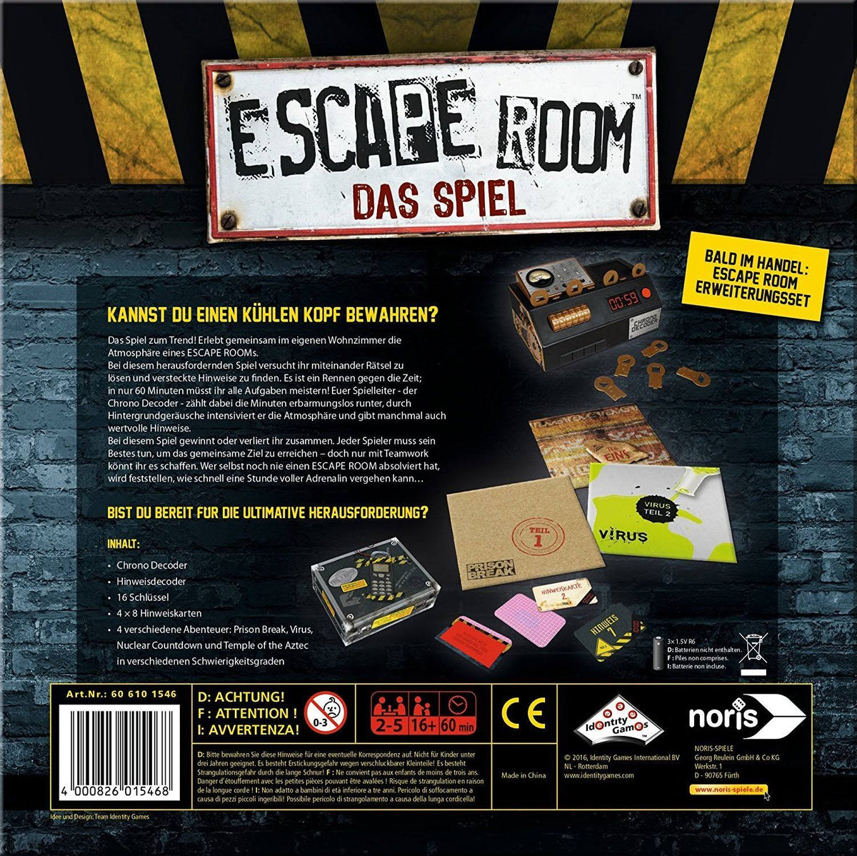 Escape Room Das Spiel E42954