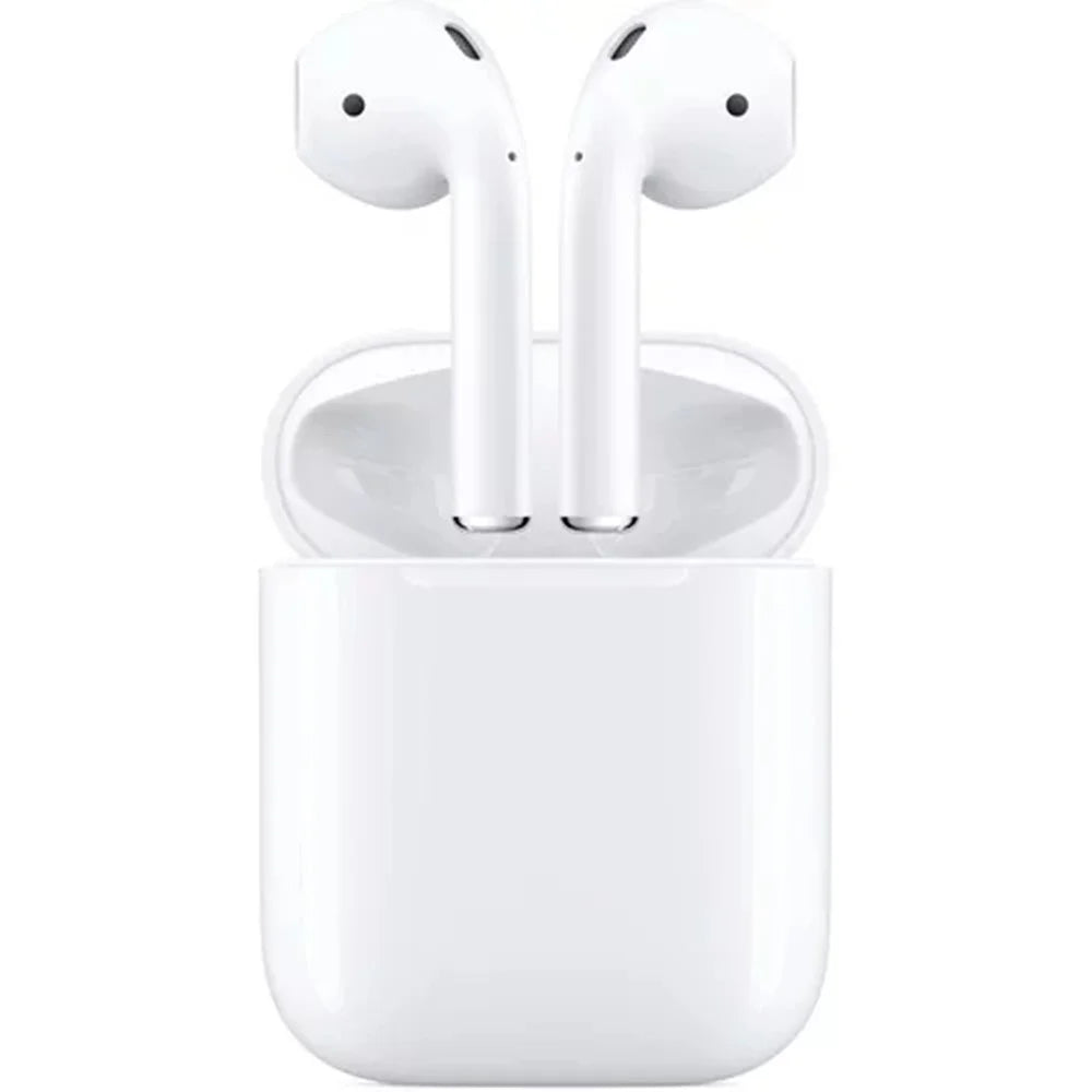 White Wireless Earbuds with Charging Case N616