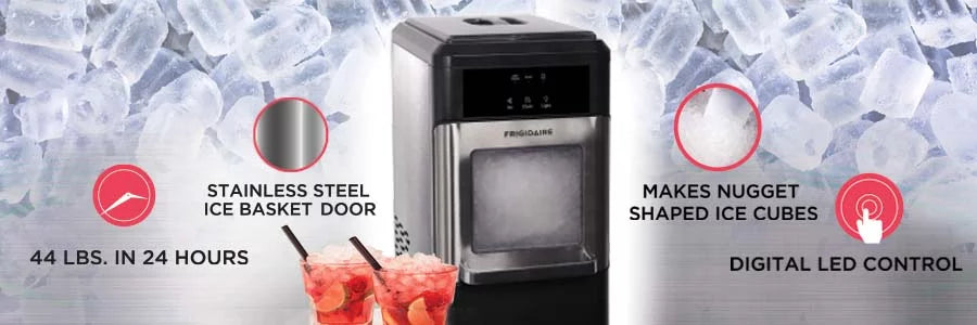 44 lbs. Nugget Ice Maker Stainless Steel M232932