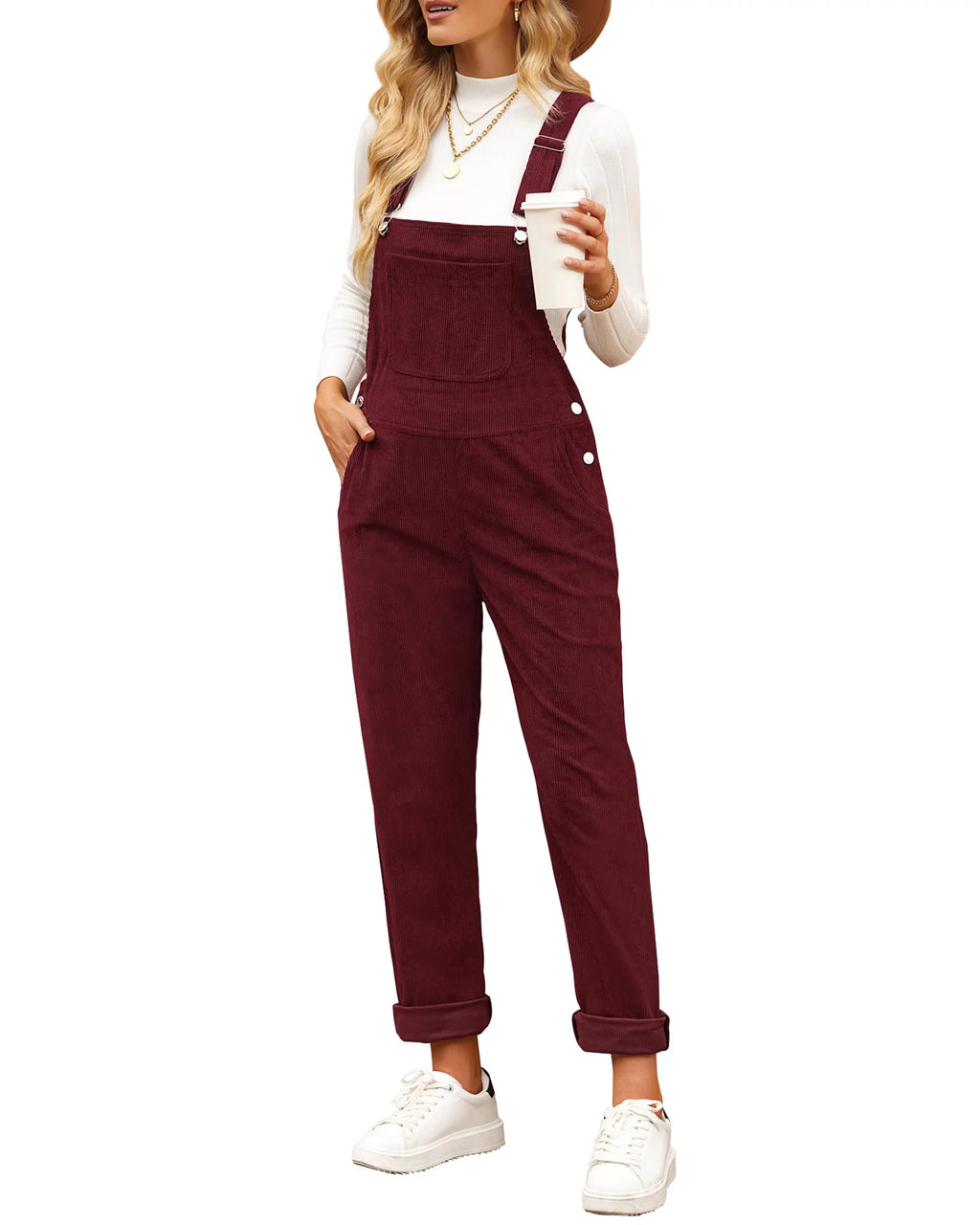 Corduroy Overalls U5147