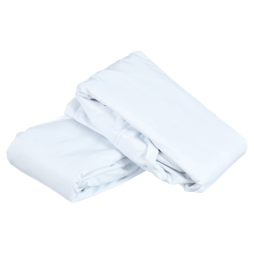 Vinyl Arctic White 29" Single Axle Tire Covers Q294