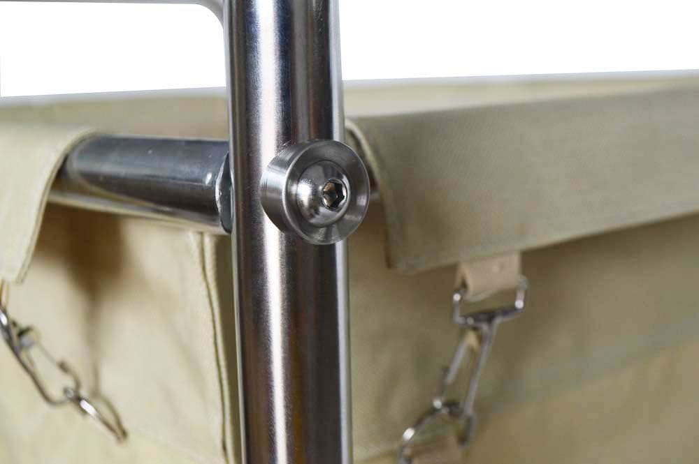 Heavy-Duty Laundry Trolley Cart with Removable Canvas Bag and Rolling Casters M293403