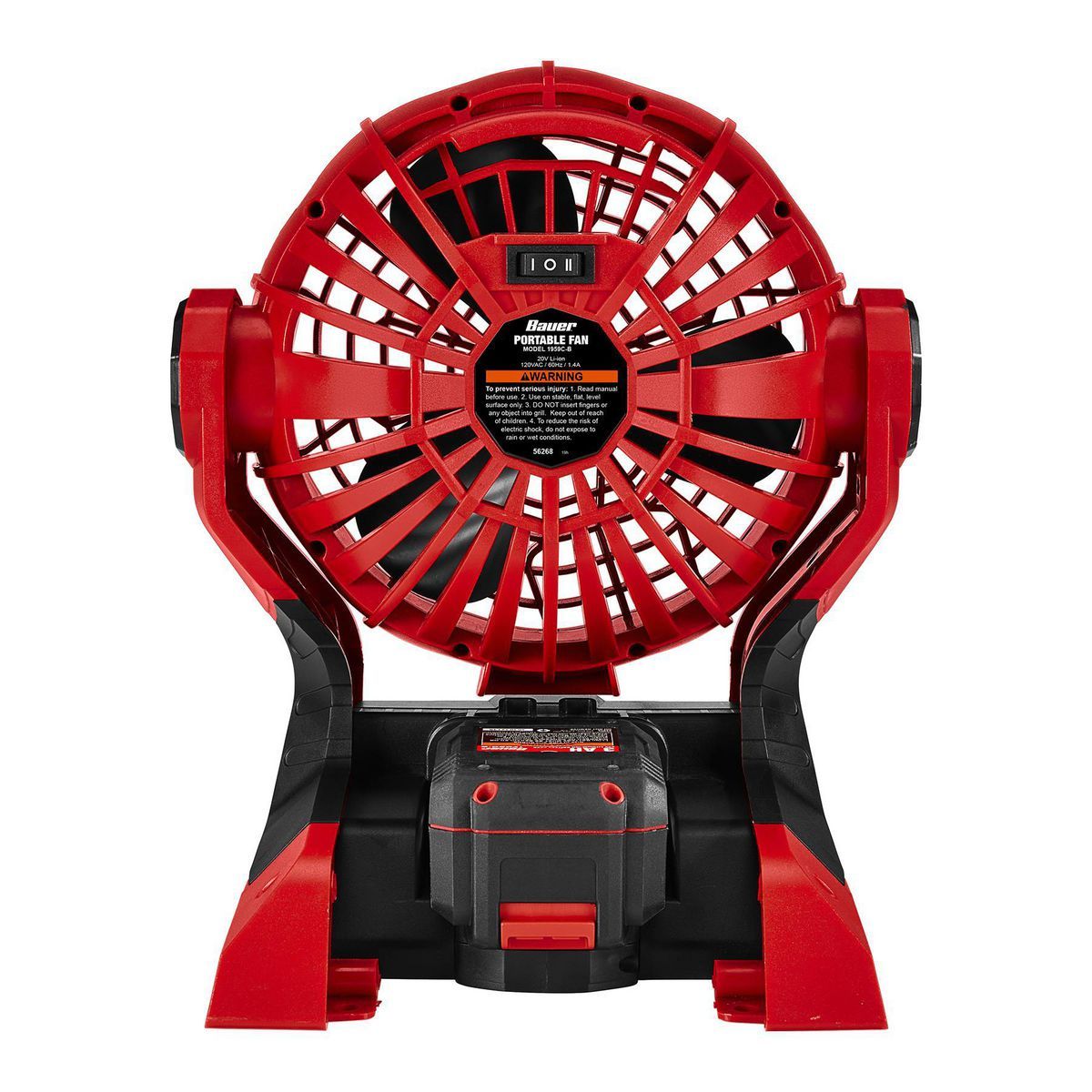 Cordless Dual Power Fan E435575