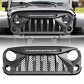 Matte Black Front Grill with LED Off-Road Lights R449485