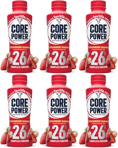 Chocolate Protein Shake, 14 fl oz, 26 gm, Pack of 6 Bottles P262803