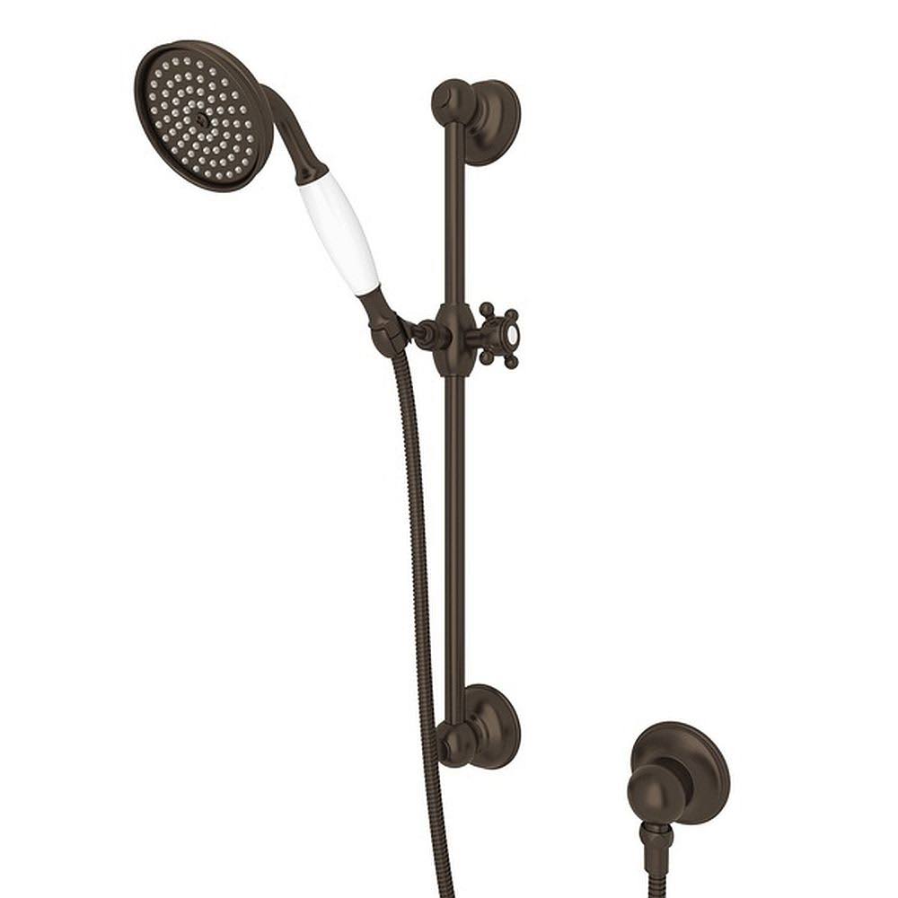 Single-Function Handshower/Hose/Bar/Outlet Set - Tuscan Brass U413