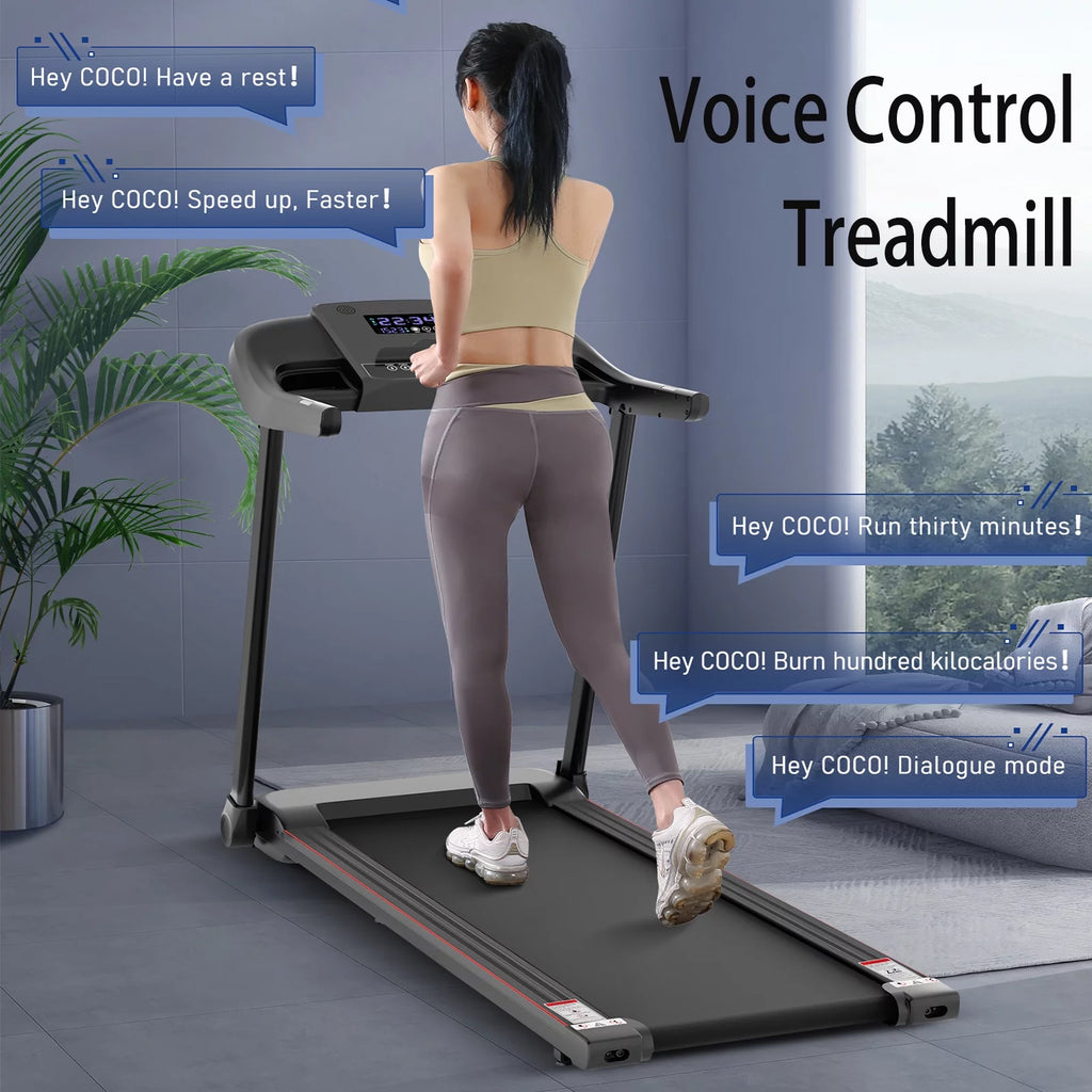 Electric Voice Control Treadmill 7.5 MPH B38235