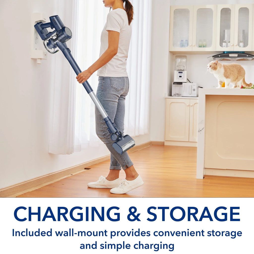 Cordless Stick Vacuum Cleaner with ZeroTangle Brush Head A7050