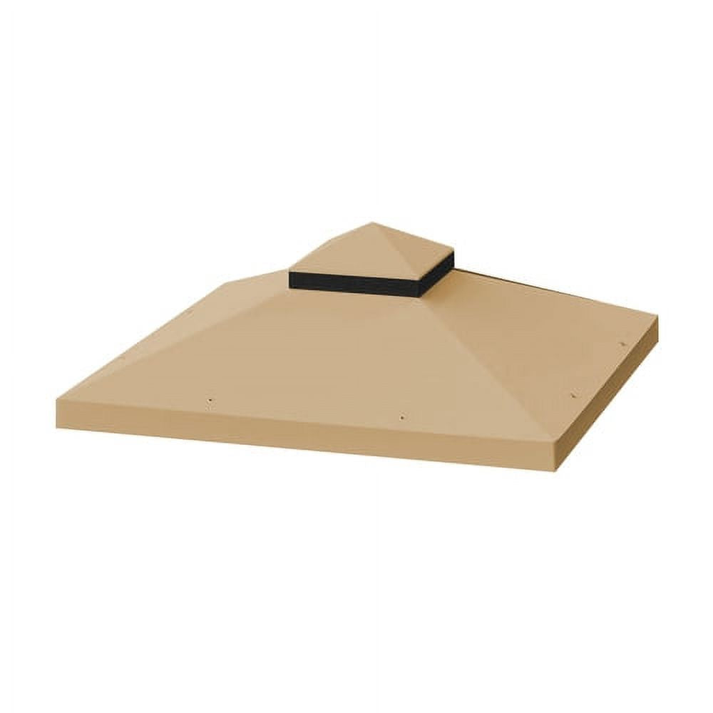 10x10 Ft Double Tiered Gazebo Replacement Canopy U73602