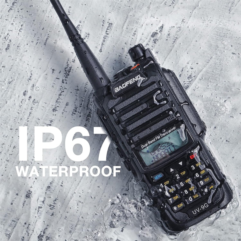 GMRS Radio Waterproof IP67 Dual Band Handheld A36434
