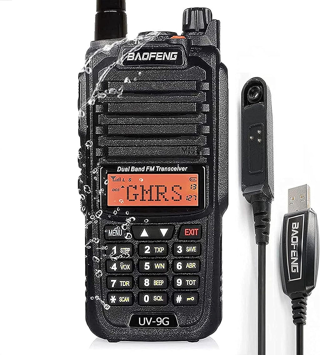 GMRS Radio Waterproof IP67 Dual Band Handheld A36434
