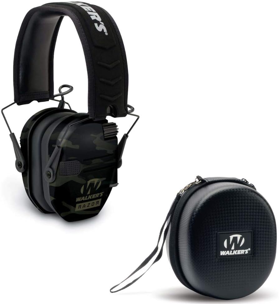 Electronic Shooting Hearing Protection Muff with Case C864832