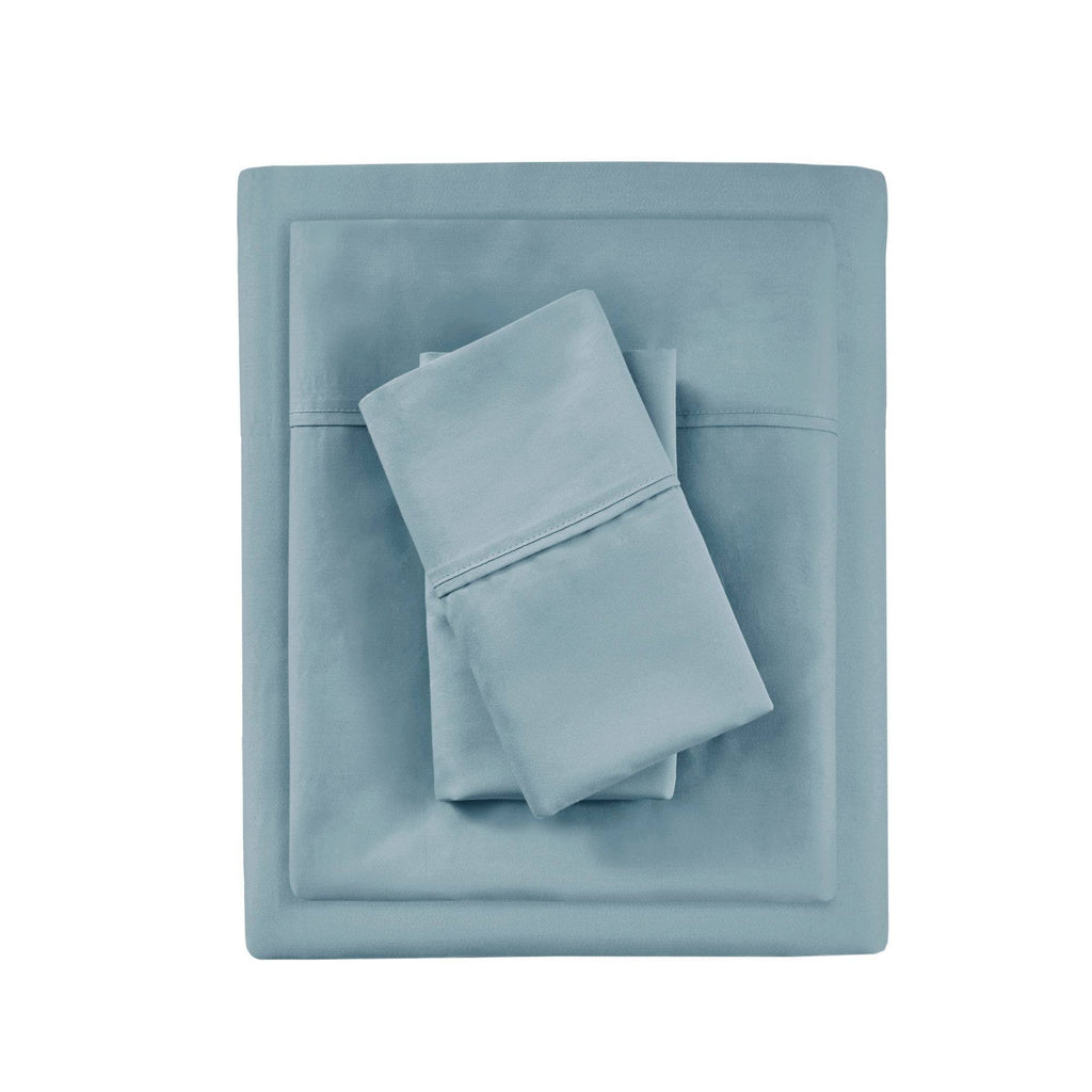 1000 Thread Count 4 Piece Sheet Set Cal King Blue K834
