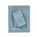 1000 Thread Count 4 Piece Sheet Set Cal King Blue K834