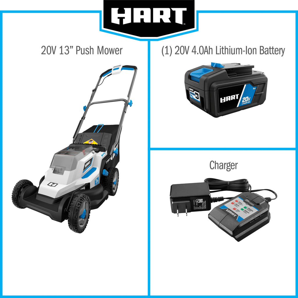20-Volt 13-inch Push Mower Kit H157
