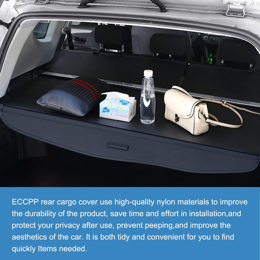 Rear Cargo Cover Security Shade Retractable Shield P989314