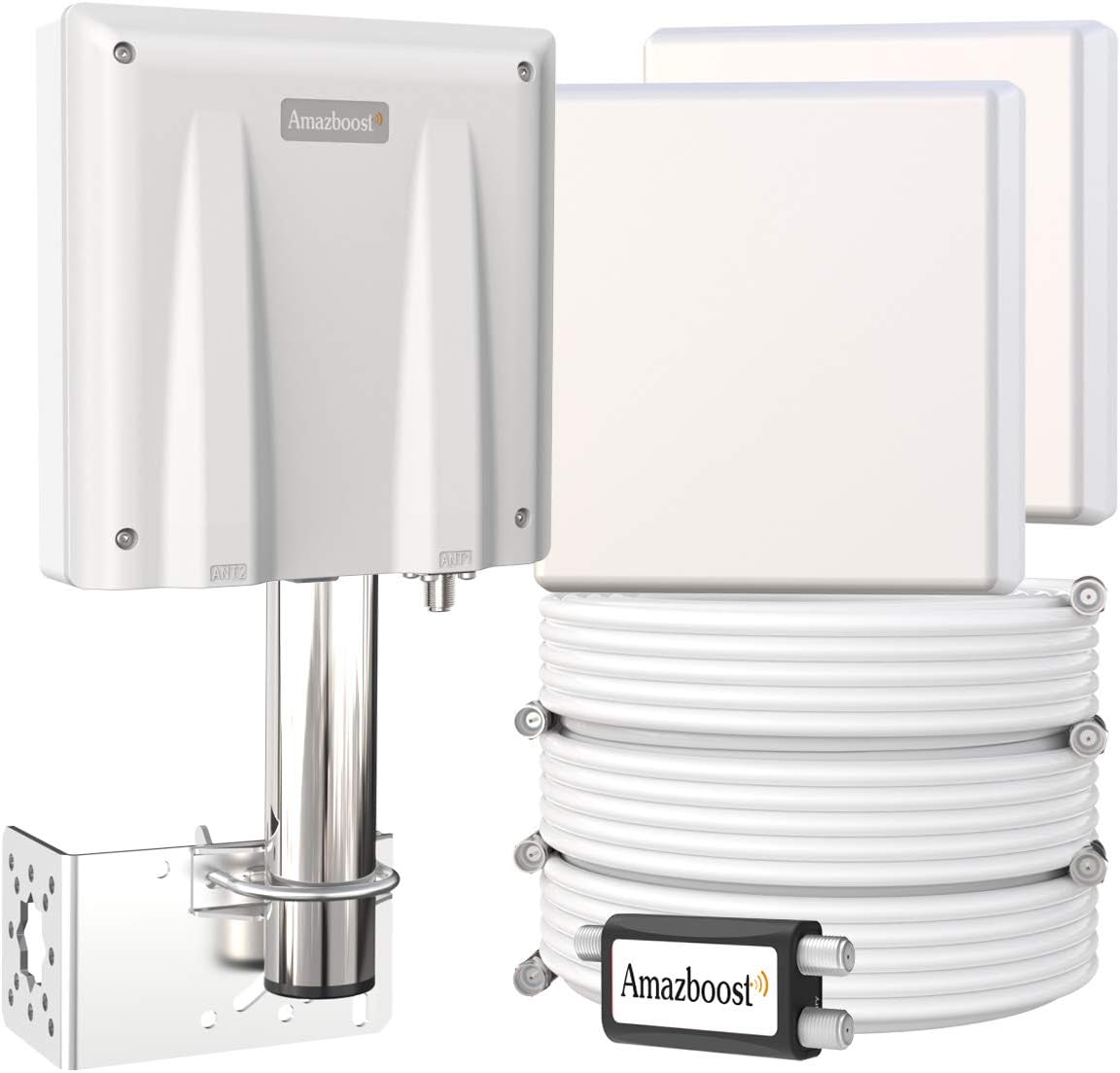 Cell Phone Signal Booster for Home Office, Max Up to 8,000 sq ft, All U.S. Carriers, 5G, FCC Approved K761