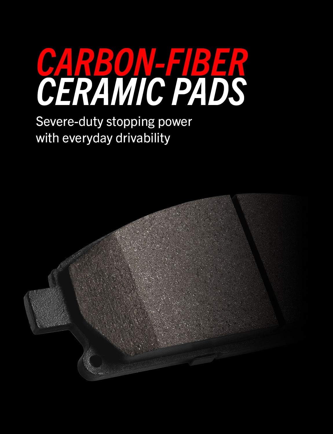 Rear Truck and Tow Brake Pads Pack of 2 N86180