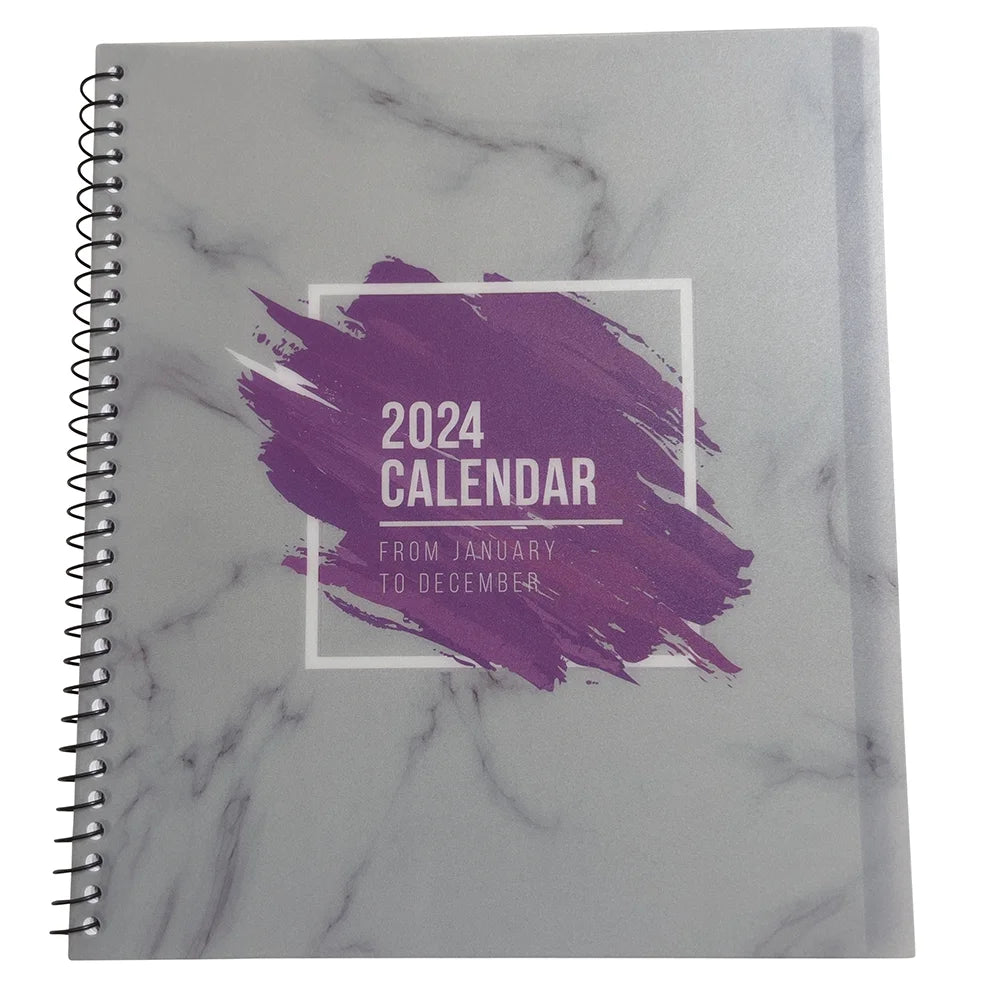 Purple Monthly Weekly Planner E112