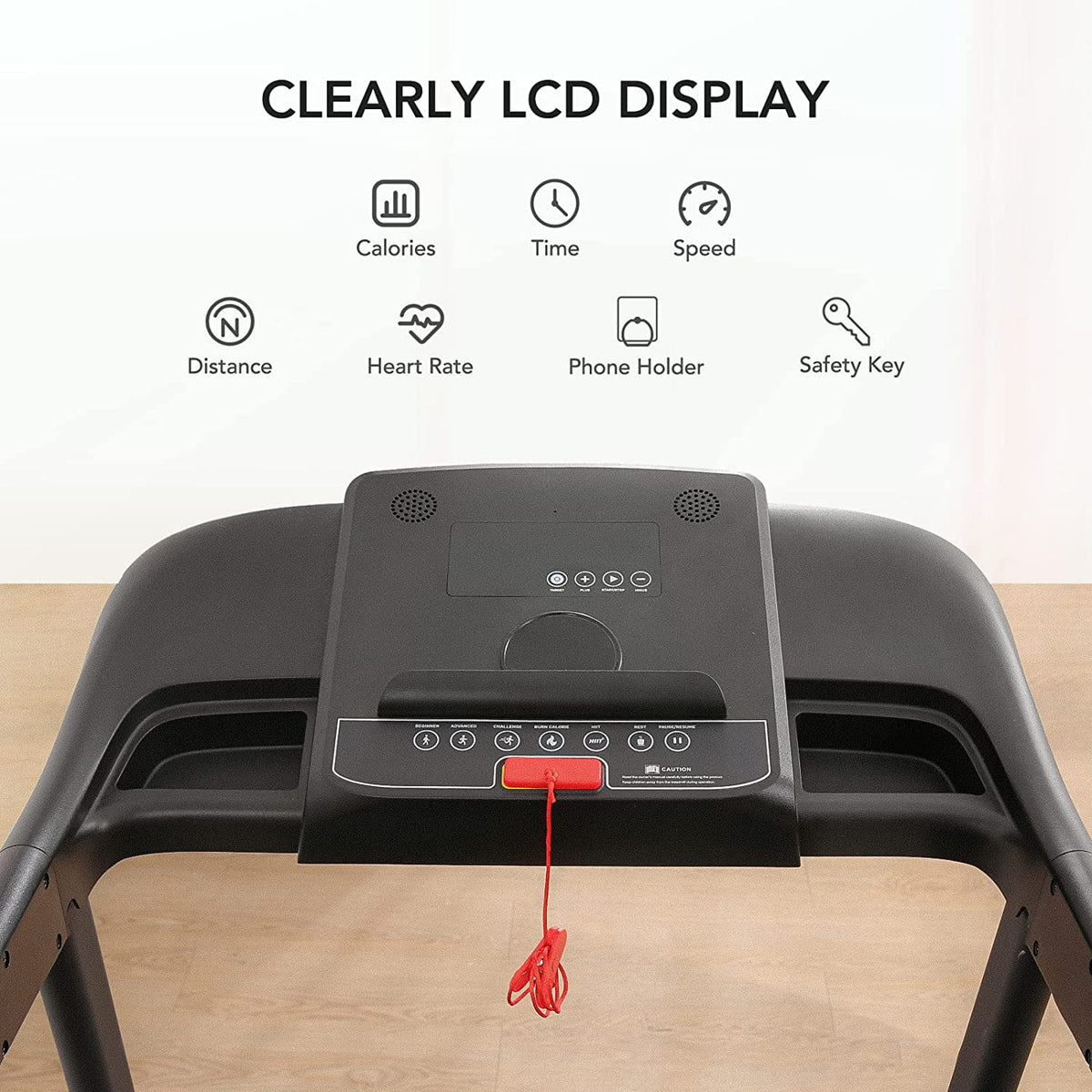 Electric Voice Control Treadmill 7.5 MPH B38235