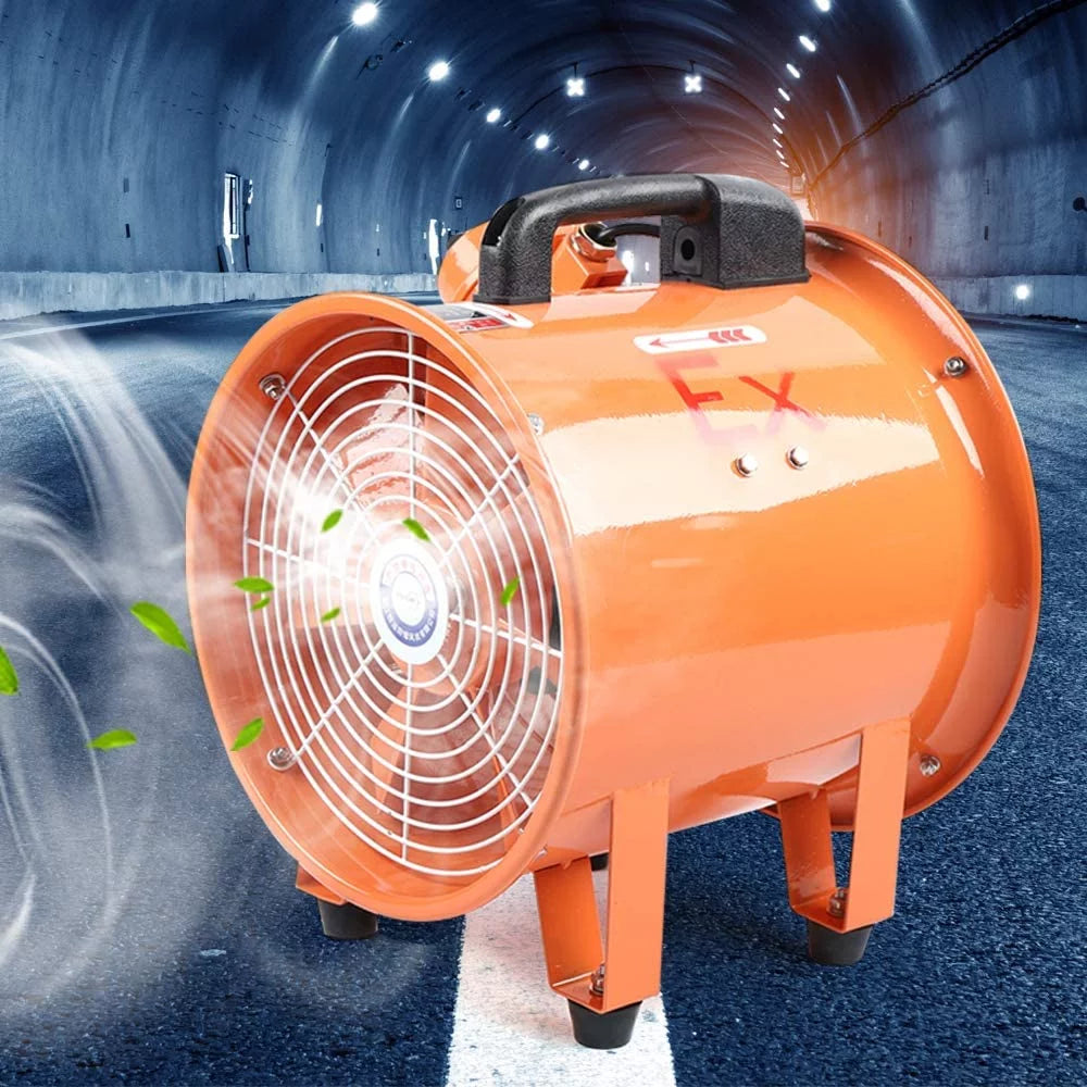 10'' Pure Copper Motor Axial Duct Fan 250W Exhaust Blower B795