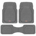 Black All-Weather Automotive Floor Mats Full Set M8492