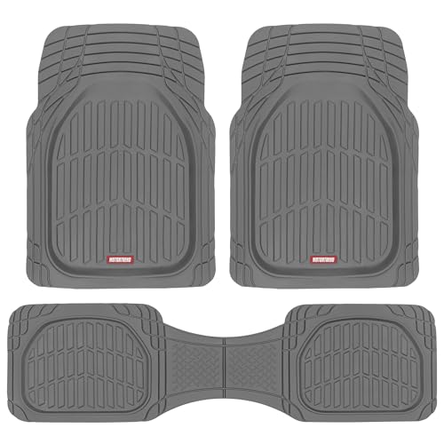 Black All-Weather Automotive Floor Mats Full Set M8492