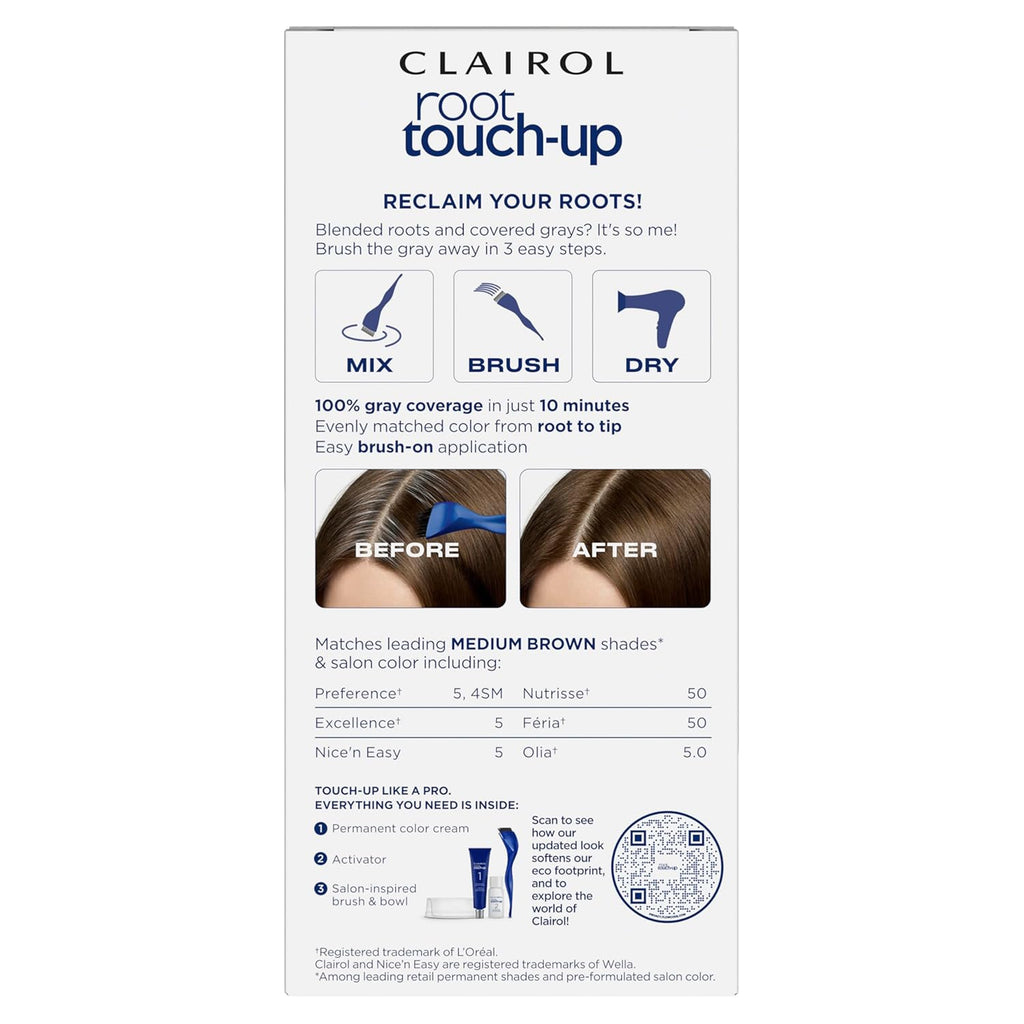 5 Medium Brown Permanent Hair Dye, Pack of 2 O92417