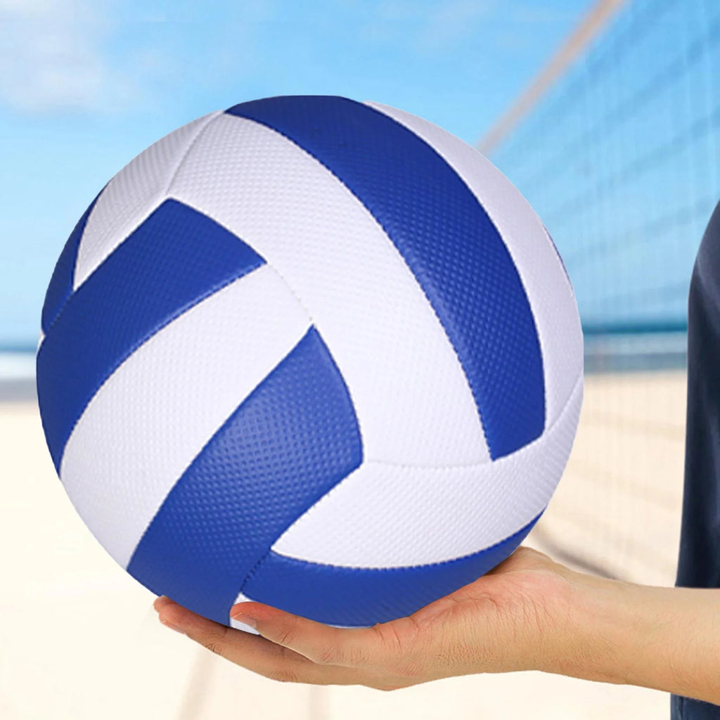 Granular Blue White Volleyball Ball W503