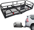 Hitch Mount Cargo Carrier Basket 500 LBS Folding 60 x 25.6 x 13.8 P167