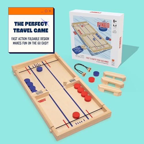 Foldable 2-Player Wooden Tabletop Game H13917