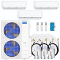 54,000 BTU 3 Zone Ductless Mini Split Air Conditioner and Heat Pump L8303