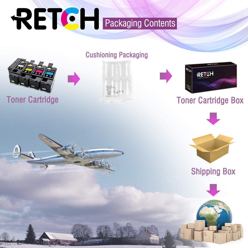 4 Pack Toner Cartridge Black Cyan Magenta Yellow V96114