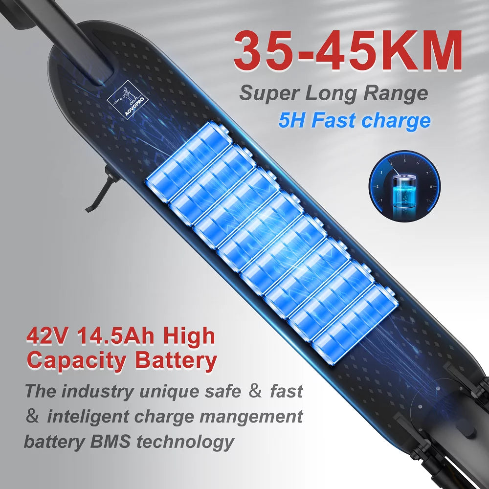500W Foldable Electric Scooter with Air Tire K662