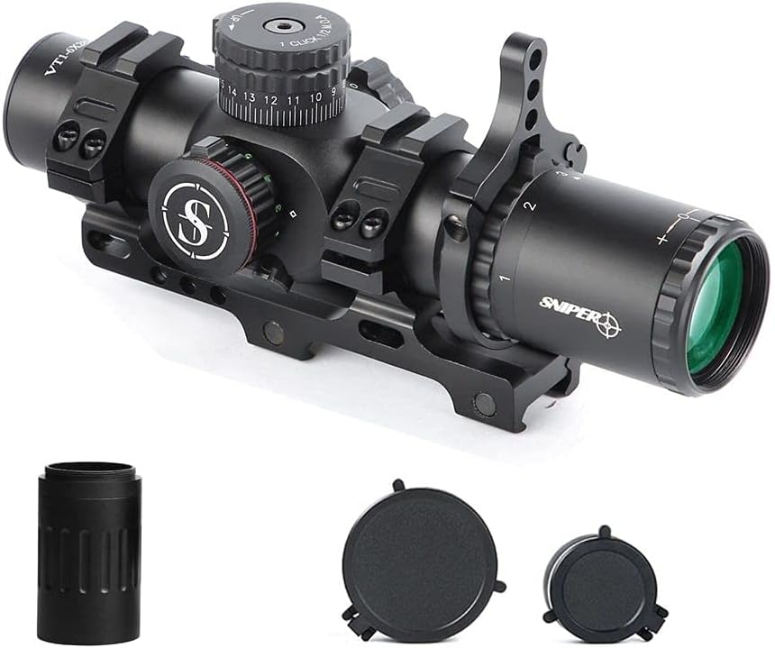 1-6X28 FFP CQB Scope with Red/Green Illuminated Reticle G11019
