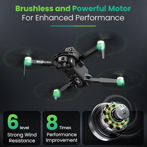 8K Camera Drone with 3 Batteries G4487