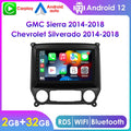 10.1 Touch Screen Android 12 Carplay 32GB Bluetooth GPS Car Stereo Radio D8318