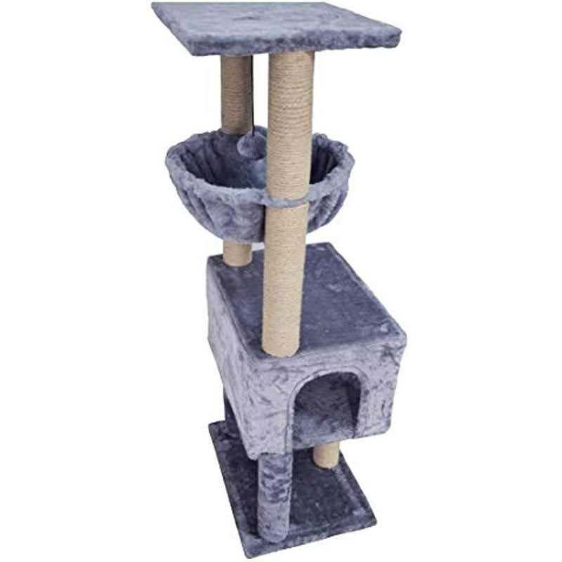 Grey Cat Trees with Cat Houses E72882