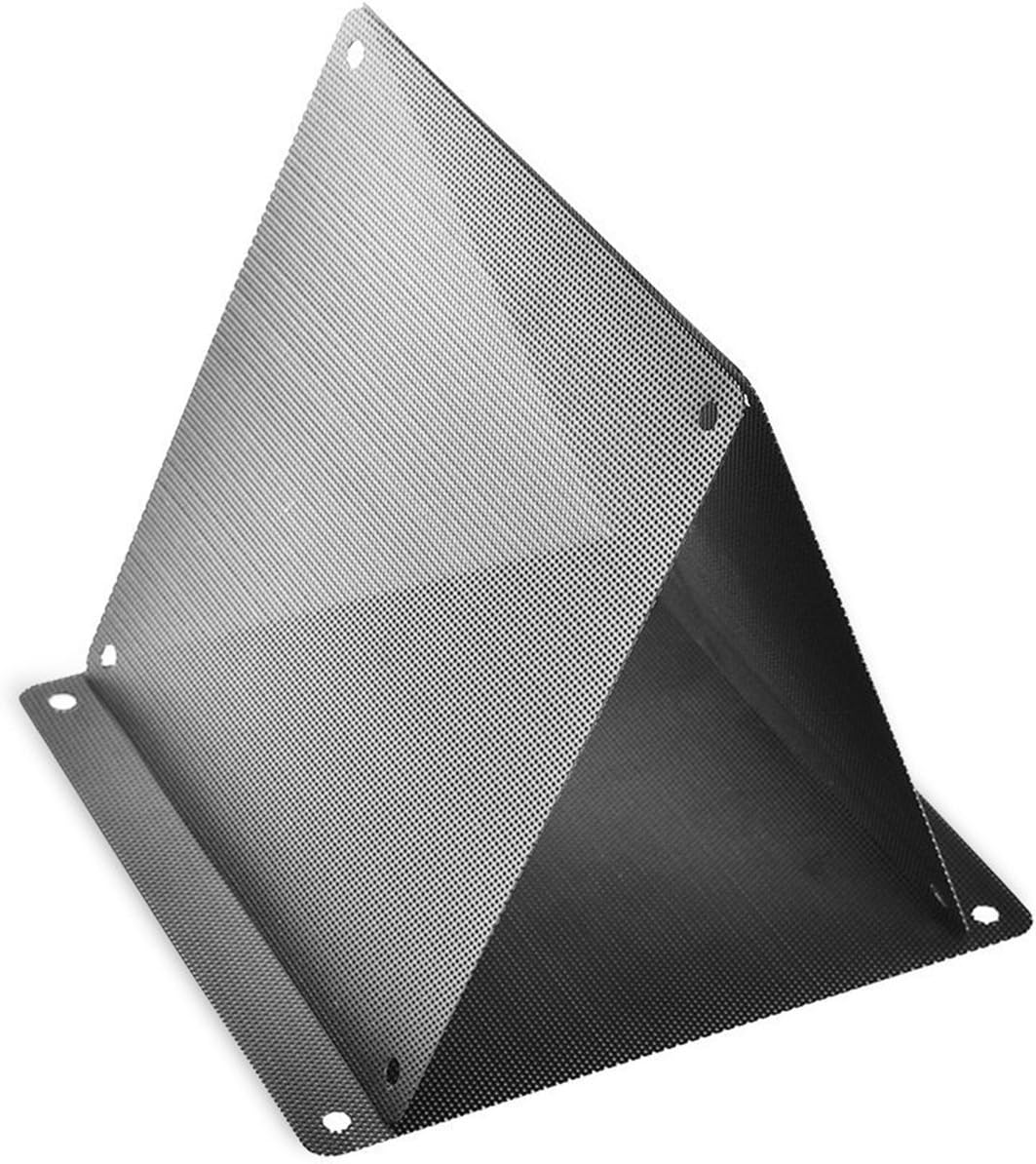 120 mm Black PVC Computer Fan Dust Filter 10 Packs L557