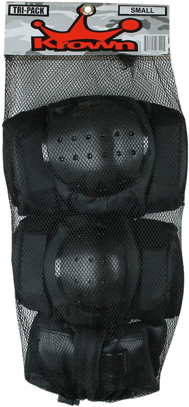 Black Helmet Skateboard Helmet Elbow Knee Wrist Pad Combo F5619
